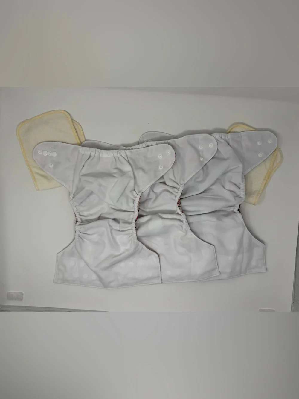 Sugar Plum Bums Cloth Diapers 3 Never Used, Out Of Package With Bamboo Inserts